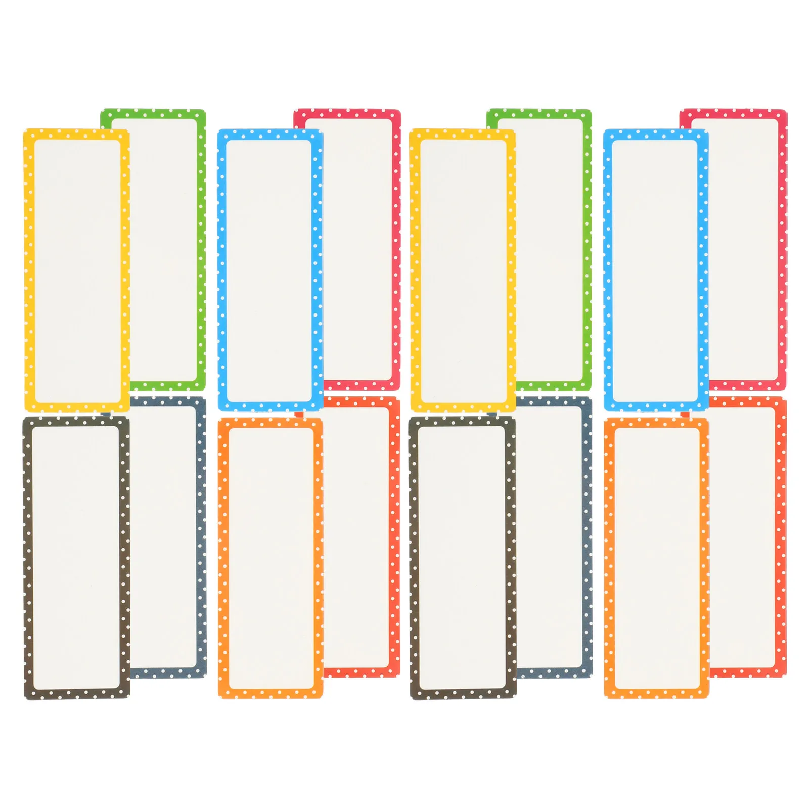 

16 Sheets Dry Erase Magnetic Labels Name Tags for Whiteboard Refrigerator Classroom Organization Writable Reusable Magnet