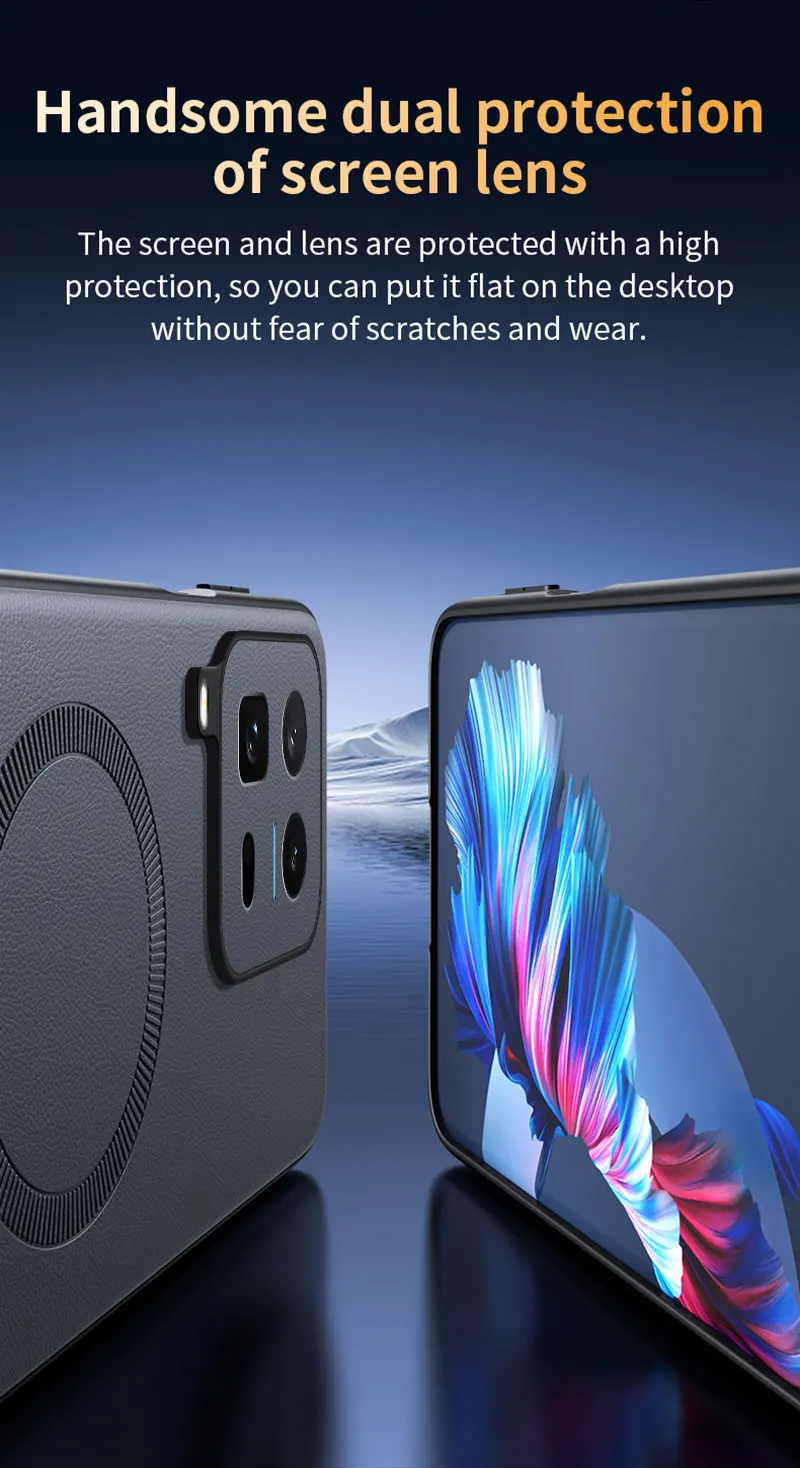 Für IQOO 15 Ultra Hülle Magnetische Leder-Schutzhülle für IQOO 15 Ultra Anti-Fingerabdruck Rutschfeste PC+TPU – Detail 16