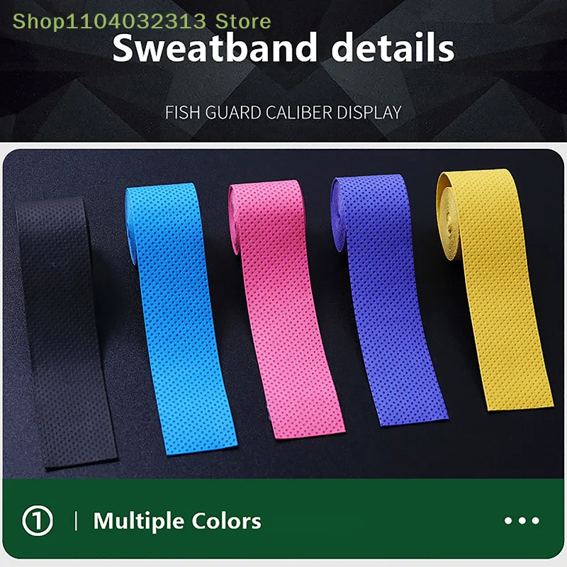 

1 шт. Сухая обмотка для теннисной ракетки, противоскользящая, впитывающая пот, виброгасящая лента для бадминтонной ракетки, спортивный напульсник