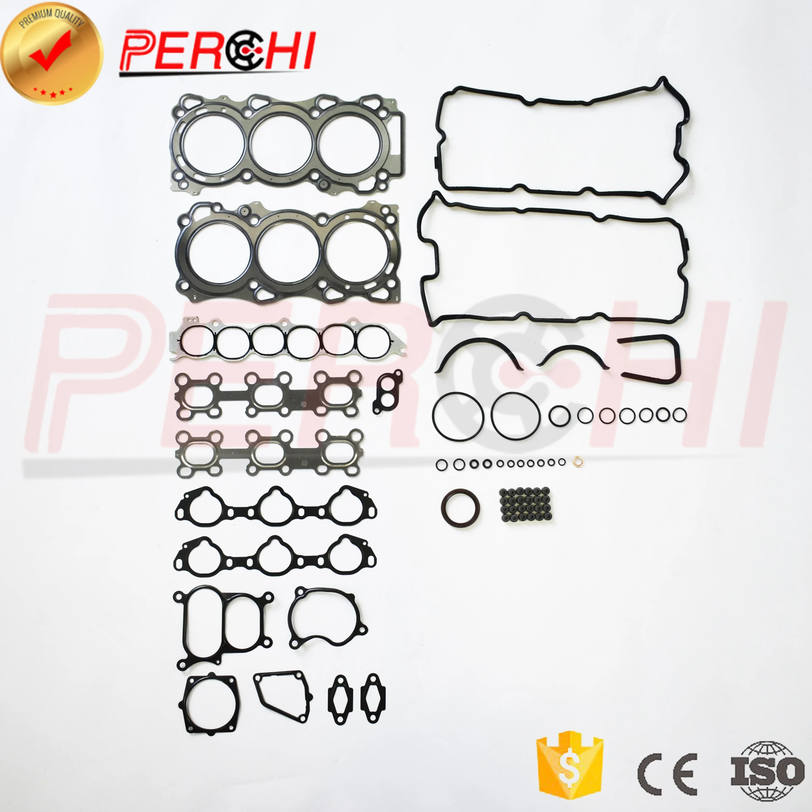 

PERCHI Engine Spare Parts Fit VQ35 For Nissan Full Complete Gasket Set Kit Car OEM A0101-CA025 manufacturers