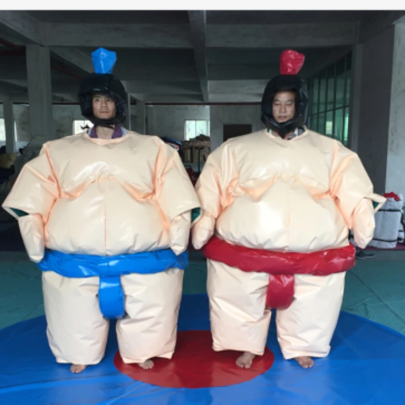 

High Quality sumosuits Foam Padded Sumo Wrestling Suits full set of suits and mat for sale