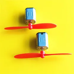 2sets/pack N20 3-3.7V 22000RPM Micro DC Motors With Black Red Propeller CW CCW Model Airplane Helicopter Fans DIY Dropshipping