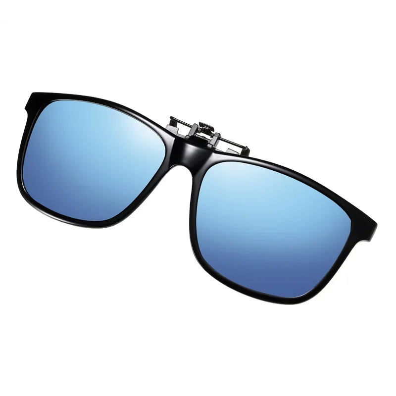 

Fishing Polarized Pilot Flip Up Clip on Sunglasses Men Photochromic UV400 Women Driving Sun Glasses Color Change Night Vision
