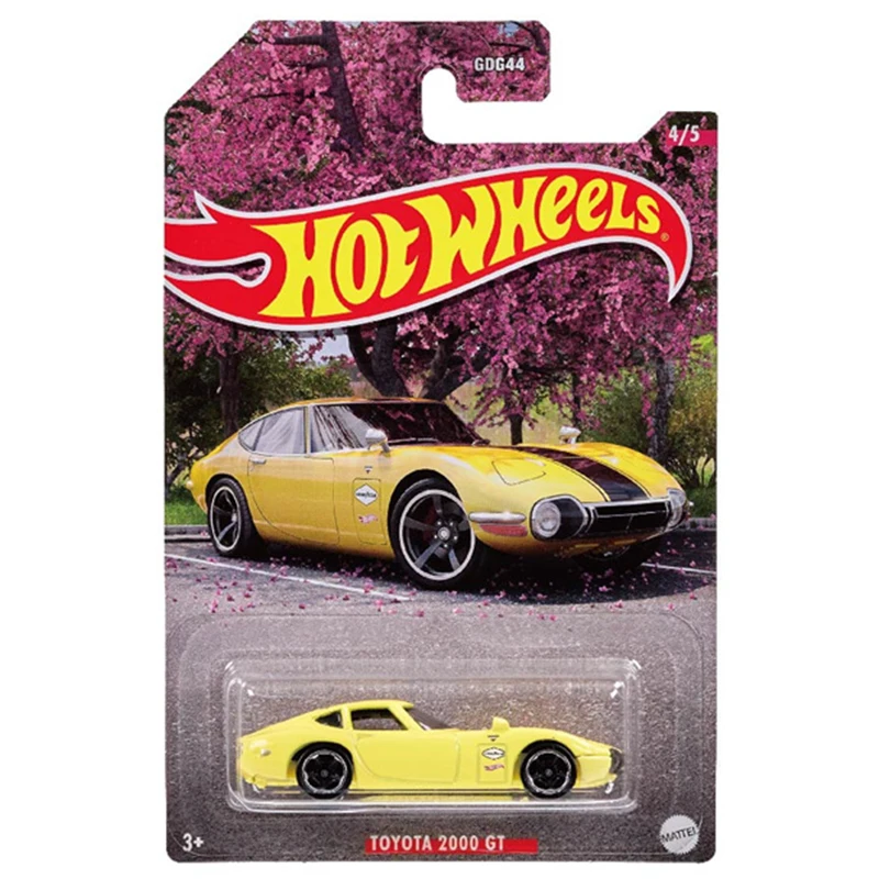 Hot Wheels GDG44 Japanese Cars Honda Prelude/ Acura NSX/ MAZDA MX-5/ TOYOTA 2000GT 1/64Scale Die-Cast Model Car