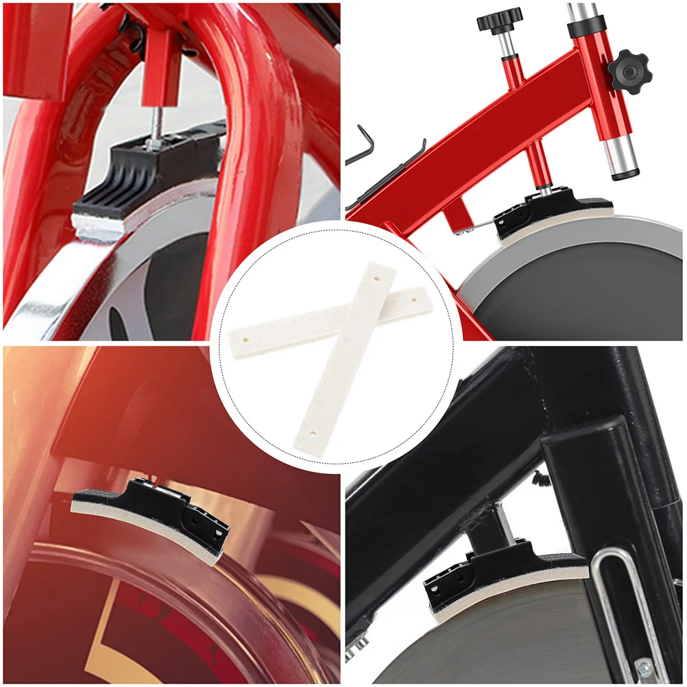 

3Pcs Professional Brake Blocks for Cycling Bikes Heavy-Duty Wear-Resistant Brake Pads Easy Install Indoor Bike Braking System