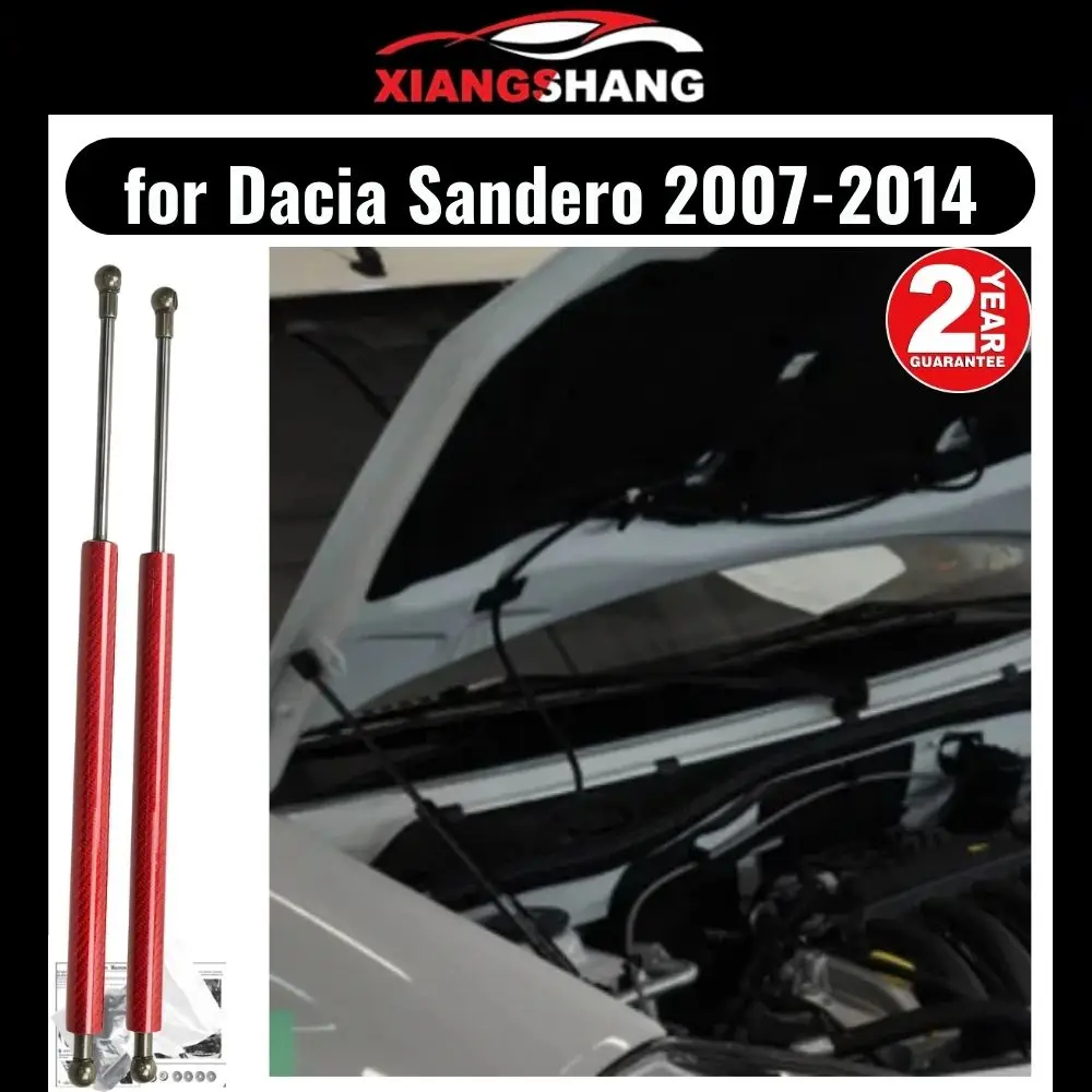 Hood Damper for 2007-2014 Renault / Dacia Sandero MK1 B90 Gas Strut Lift Support Front Bonnet Modify