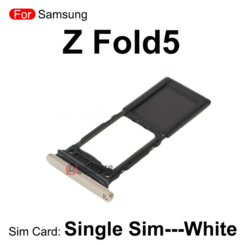 Single + Dual Sim Tray For Samsung Galaxy Z Fold 5 SM- F946 Black