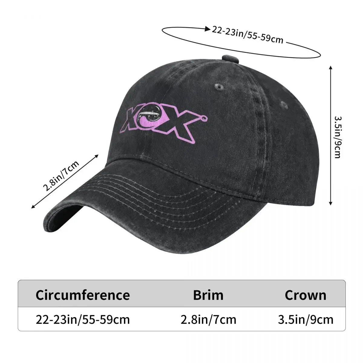 CHARLI XCX Baseball Cap Pop Music Logo Women Men Sun-Proof Trucker Hat Summer Fitted Retro Tennis Skate Snapback Cap