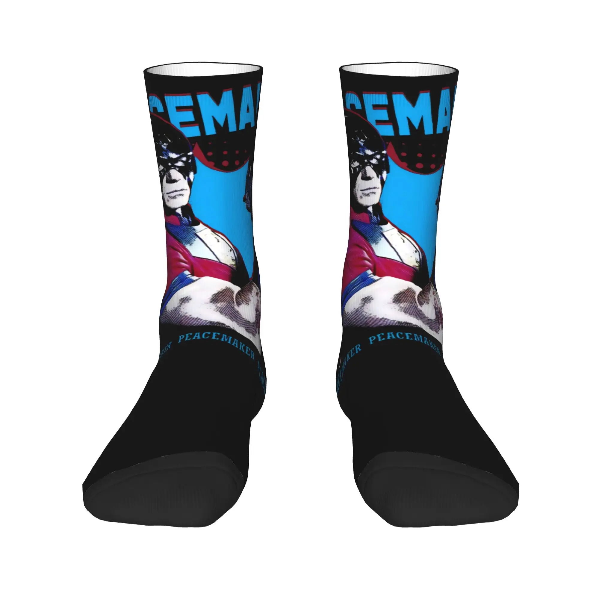  Peacemakers  Socks  Funny Stockings Women Men Comfortable Cycling Socks Spring Pattern Non Slip Socks