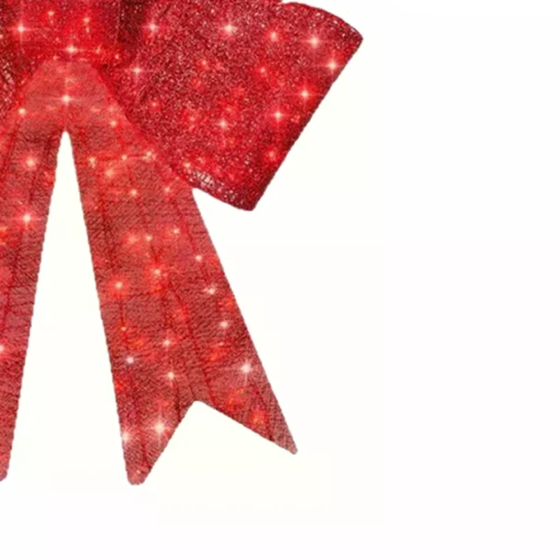

Christmas Decorations, Christmas Bow Decoration, Large Christmas Bows Outdoor, Christmas Bows Comes With Adhesive Backing