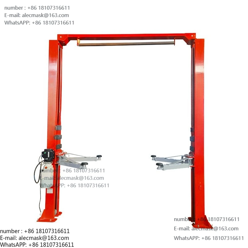 

4T double column lift auto repair 4 ton two column lift gantry double column lift