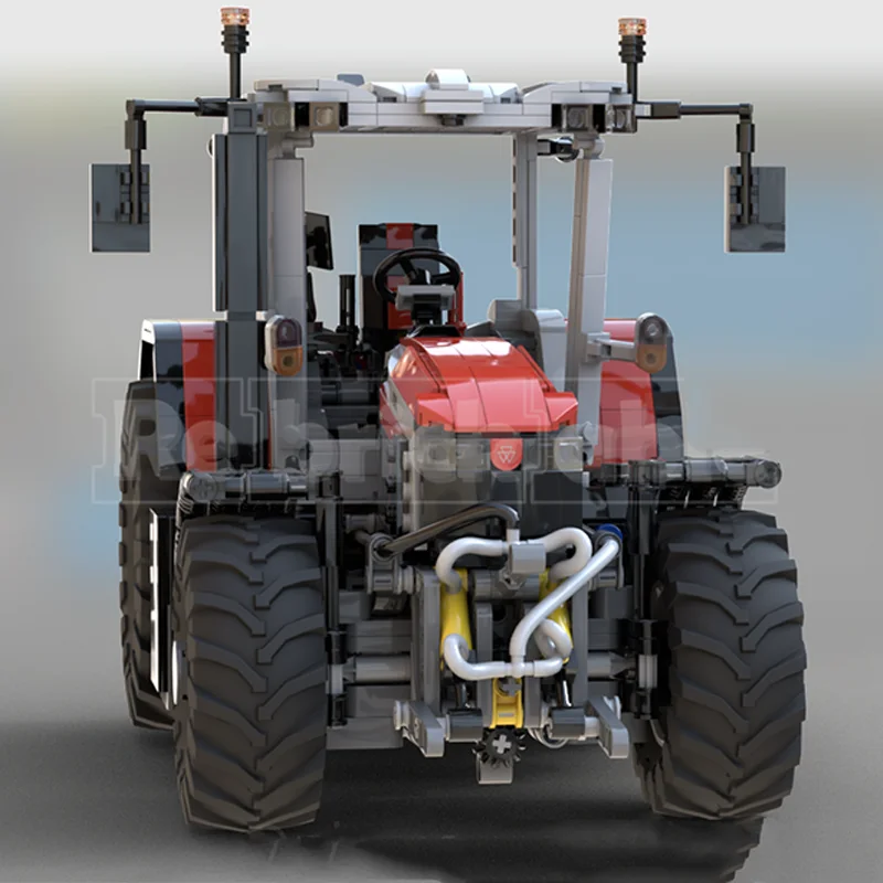 1320pcs MOC Massey Ferguson Xtra Technisch Model Bouwstenen Architectuur Creatief Speelgoed Idee Kerstcadeau Kinderen Verjaardag
