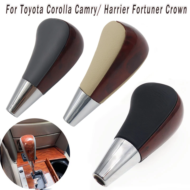 For Toyota Corolla Camry Harrier Fortuner Crown Lexus Es300 Car Gear Shift Knob Automatic Lever Shifter Stick 2009 2010 2011