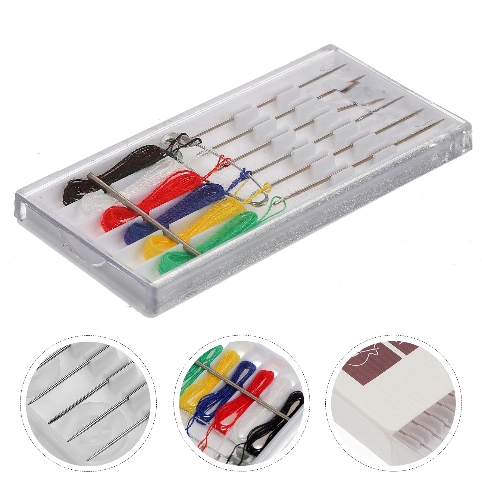 

10 Boxes Disposable Sewing Kit Professional Hand Stitching Supplies for Home Travel Emergency Repair Strong Wear Resistant Basic