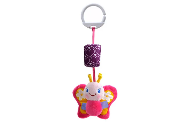 Rattle Toys for Baby Cute Rabbit Bee Stroller Toy Rattles Mobile Baby Bed Stroller 0-12 Months Infant Bed Hanging Toy погремушки