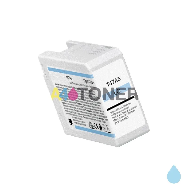 Epson T47A5 (C13T47A500) compatible cyan photo ink cartridge A4toner.com