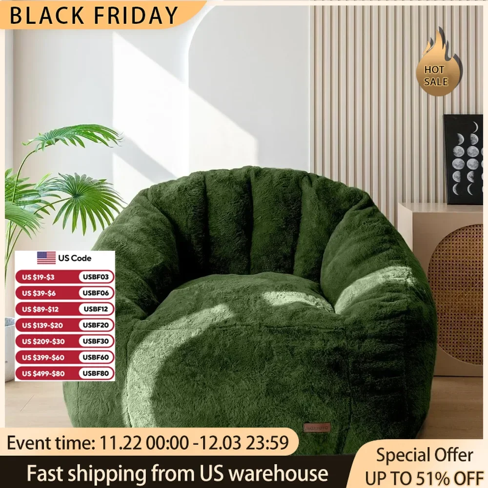 Bean Bag Sofas Adopting a unique and innovative shell shape High density foam filling is soft and comfortable Large sofa