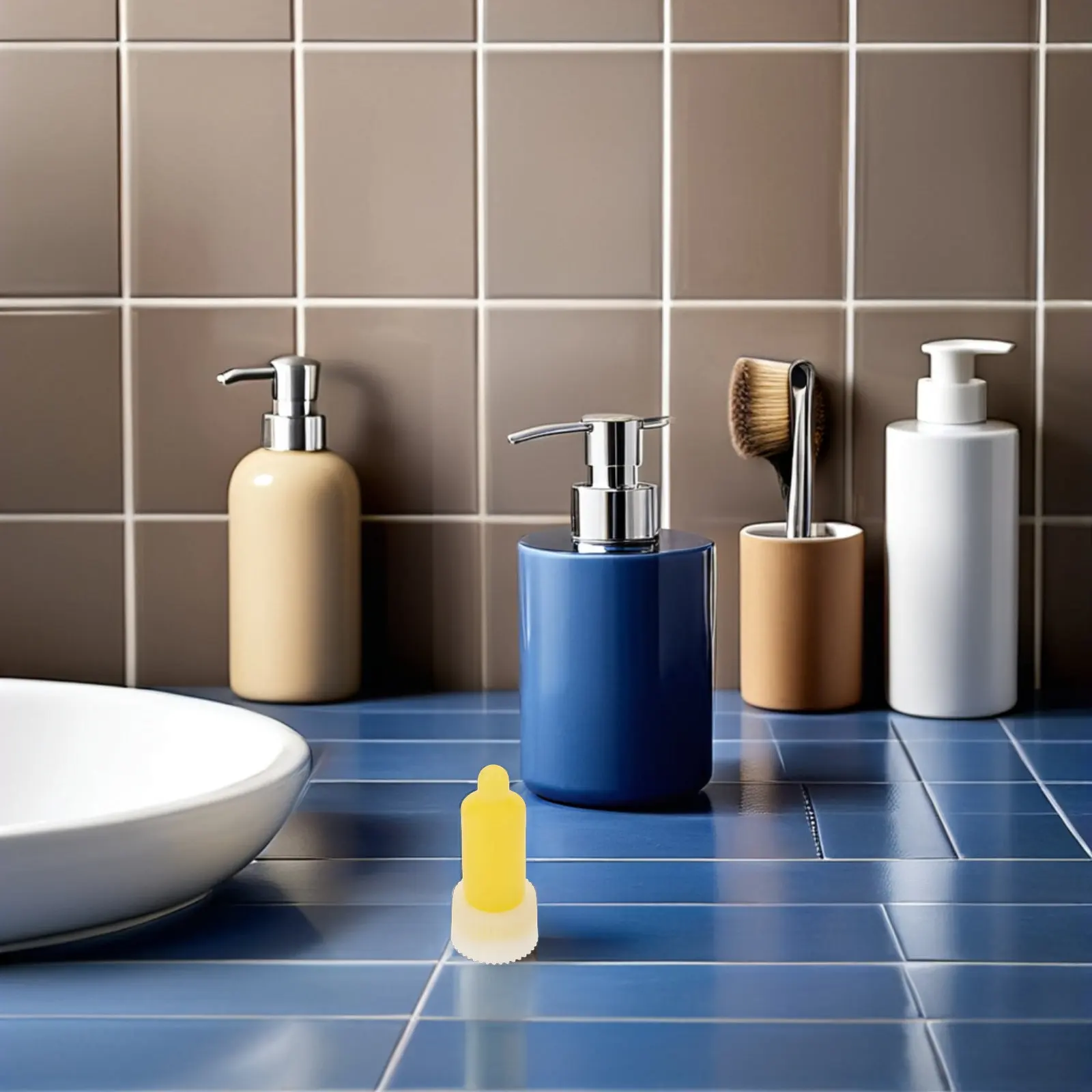 

Набор из 3 сменных насадок для дозатора мыла, резиновые насадки, герметичные, для отелей, ванных комнат, кухонь, настенных дозаторов для мыла