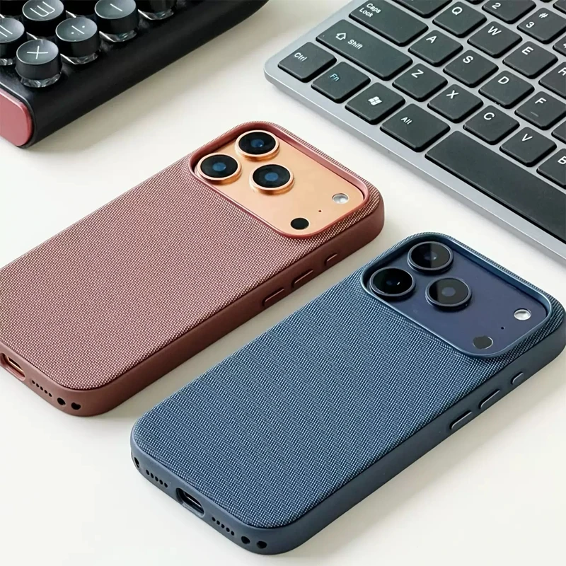 

Роскошный технический магнитный чехол HOCE для Magsafe для iPhone 17 Pro Max 17, Air с кнопкой управления камерой AI, противоударный чехол