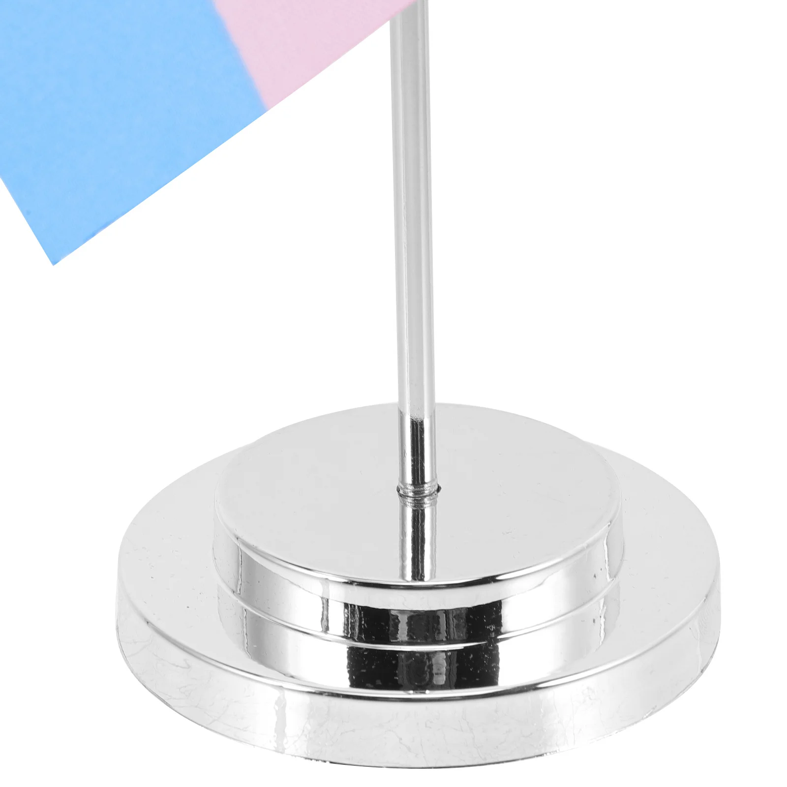 1 Juego de bandera de escritorio de mesa del orgullo del arco iris, bandera pequeña decorativa de poliéster para fiesta, celebración interior y exterior pequeña