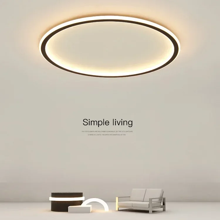 

Modern Bedroom Simple Led Ceiling Lights Round Iron Mounted Led Lamp Foyer Dimmable Led Ceiling Lamp Indoor Lighting Luminarias