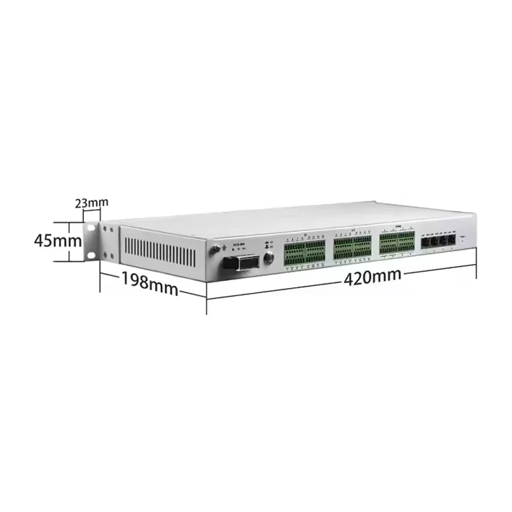 

16 DI DO Dry Contact Closure через Ethernet 32-канальный сухой контакт 8 портов RS485 Serial с веб-управлением SNMP