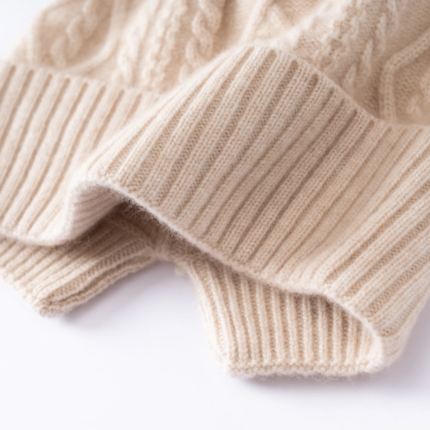 Women's Cashmere Hat High Qual - Beanie Cuffed Knit 评论和价格