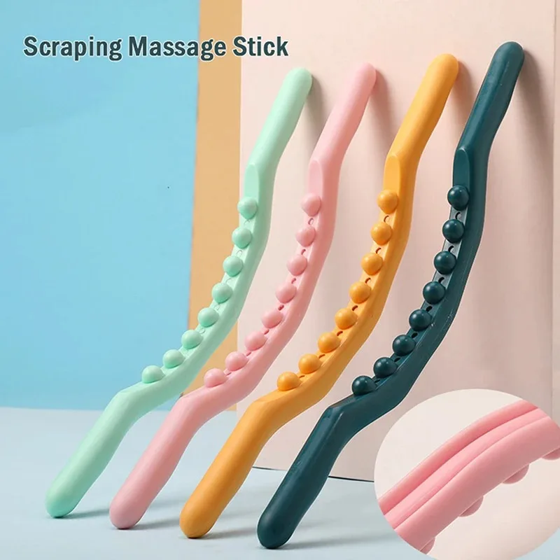 Gaijin Rod Hip and Waist Massage Stick Gua Sha Muscle Rod Arm Tap Gua Sha Meridian Massage Leg Slimming and Waist Reduction