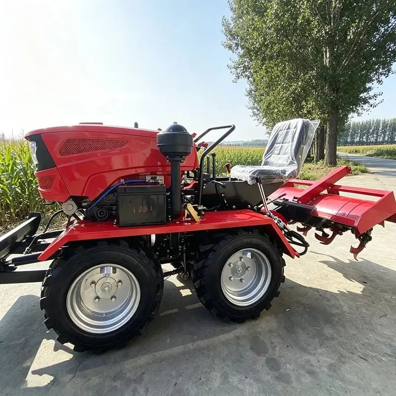 

Компактный культиватор для малых фермерских хозяйств, навесной роторный культиватор для трактора и колесный микрокультиватор