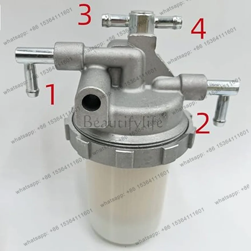 PG 129612-55620 129100-55621 Four tube fuel filter for Yanmar 4TNE88-RAG2