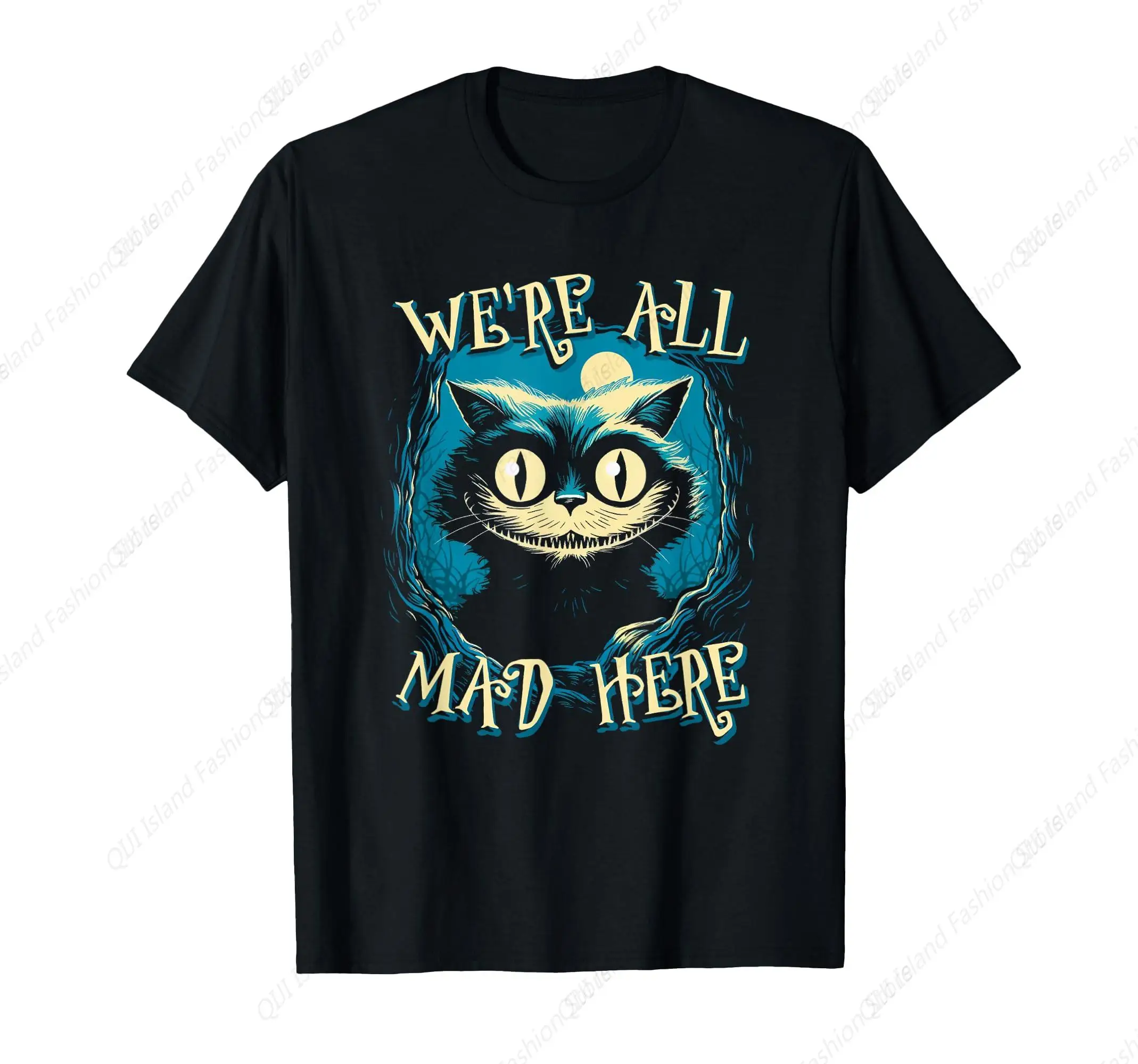 

We're All Mad Here Cat T-Shirt