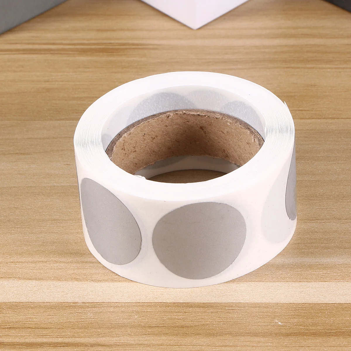 300 個粘着ステッカーラウンドラベル紙 Diy クラフトデカールギフトタグスクラップブックフェスティバルプレゼント装飾ラベルステッカー