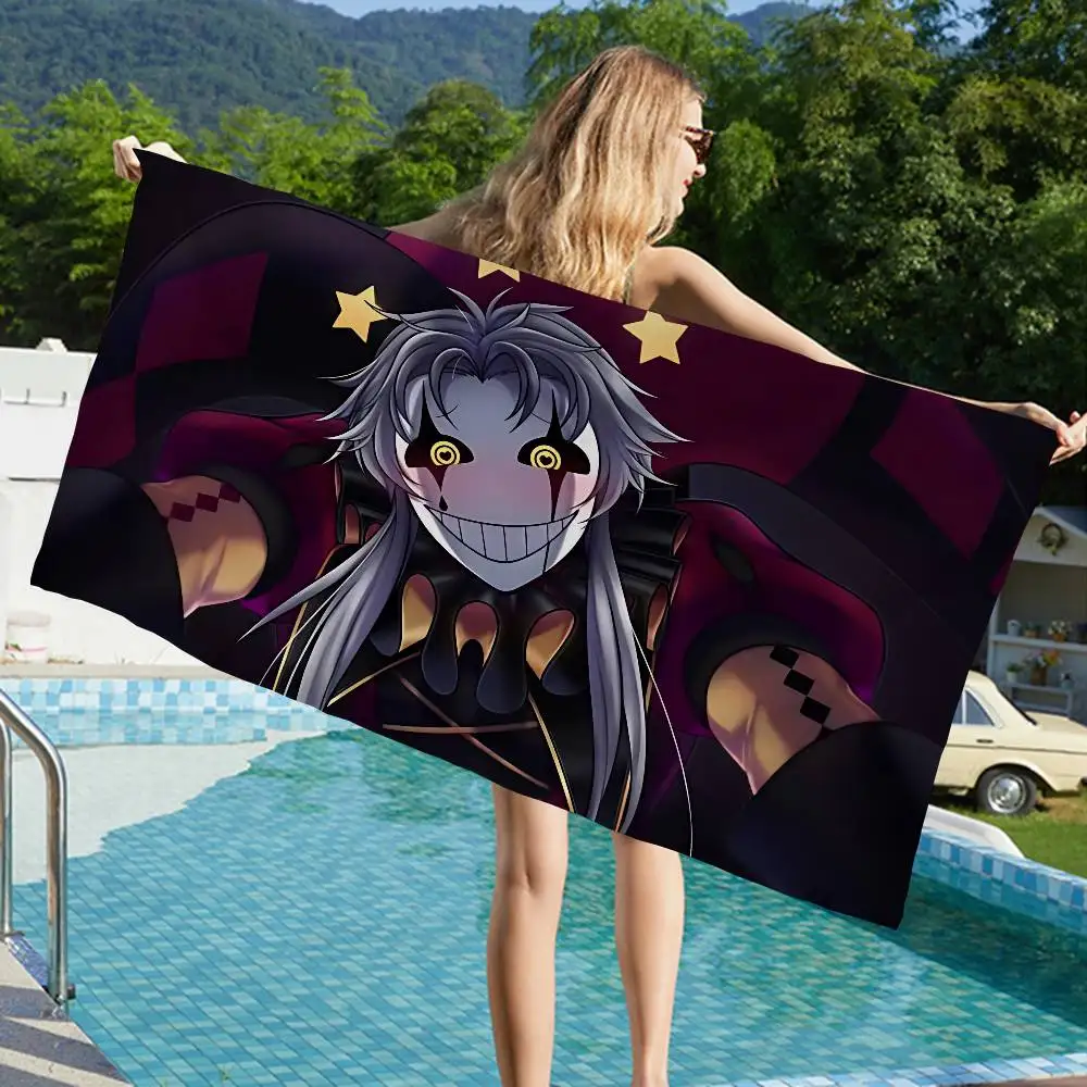 The Freak Circus Game Microfiber Blanket Quick Drying Beach Towels Oversized Printing Super Absorbent Pool Towel Blanket