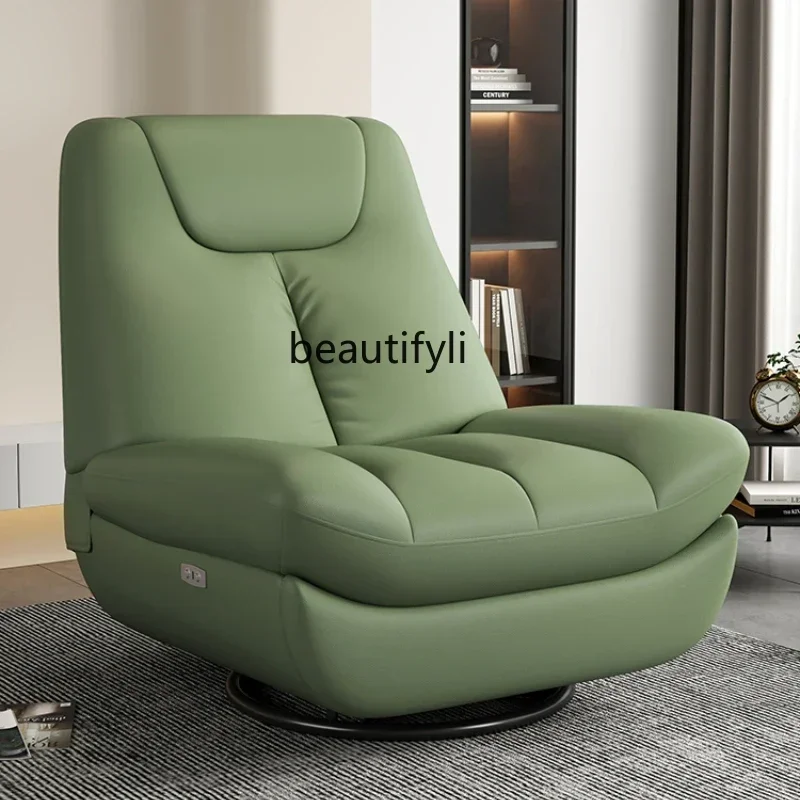 Multifunctional Rocking Chair Nordic Single Sofa Bedroom Electric Space Sofa Cabin Lazy, Sleeping Chaise