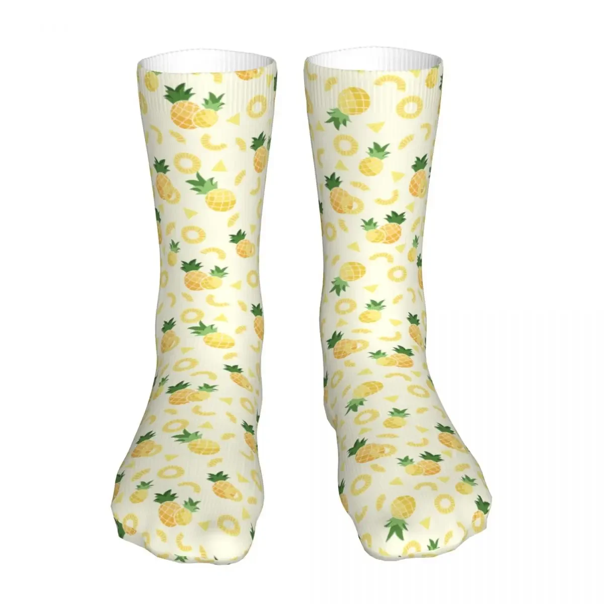 Funny Summer Pineapple Fruit Women Socks 2022 Men Sport Socks