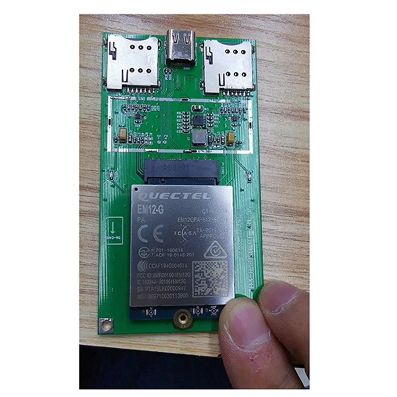 M.2 to USB 3.0 Type-C Industrial Adapter Board USB to NGFF for quectel 4G LTE module EM05-E EM06-A EM06-E EM06-J EM12-G EM20-G