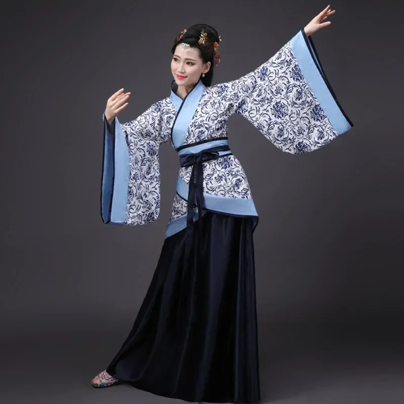 New Arrival Improved Hanfu Women Tang Chinese Tradycyjne zestawy strojów Kostium wydajności hanьфу isp Nederland klimat Vestidos Para Mujer