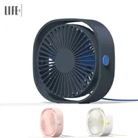 3 Life Mini USB Desktop Fan 3 Speed Portable Cooling Fan with 360 Rotation Adjustable Angle for Office Household Traveling Car