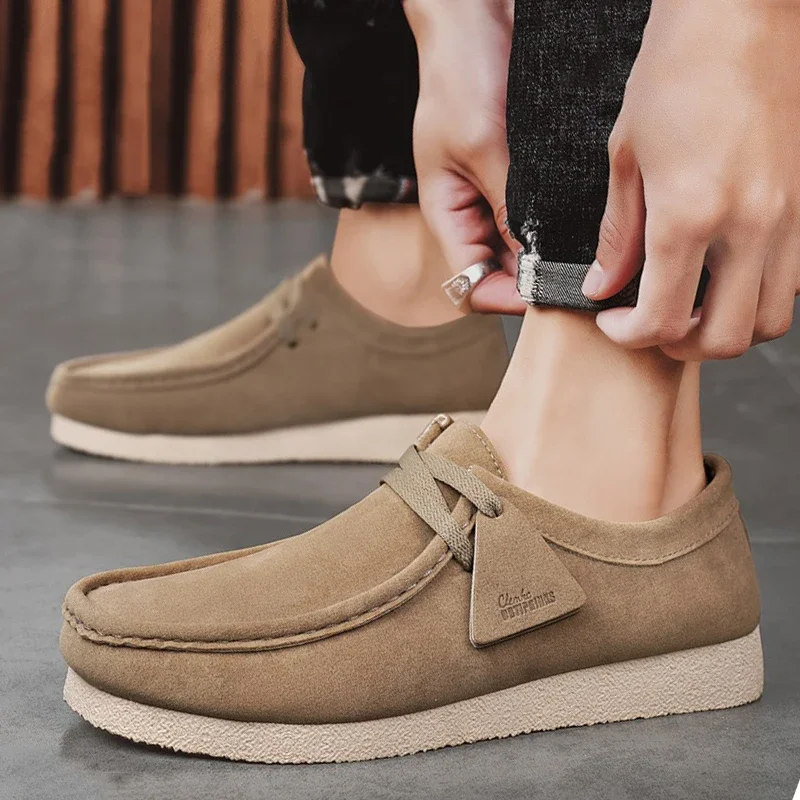 

Shoes for Men Autumn Men Casual Loafers British Style Business Dress Shoes Fashion Work Shoes Male Sneakers Comfortable Sneakers