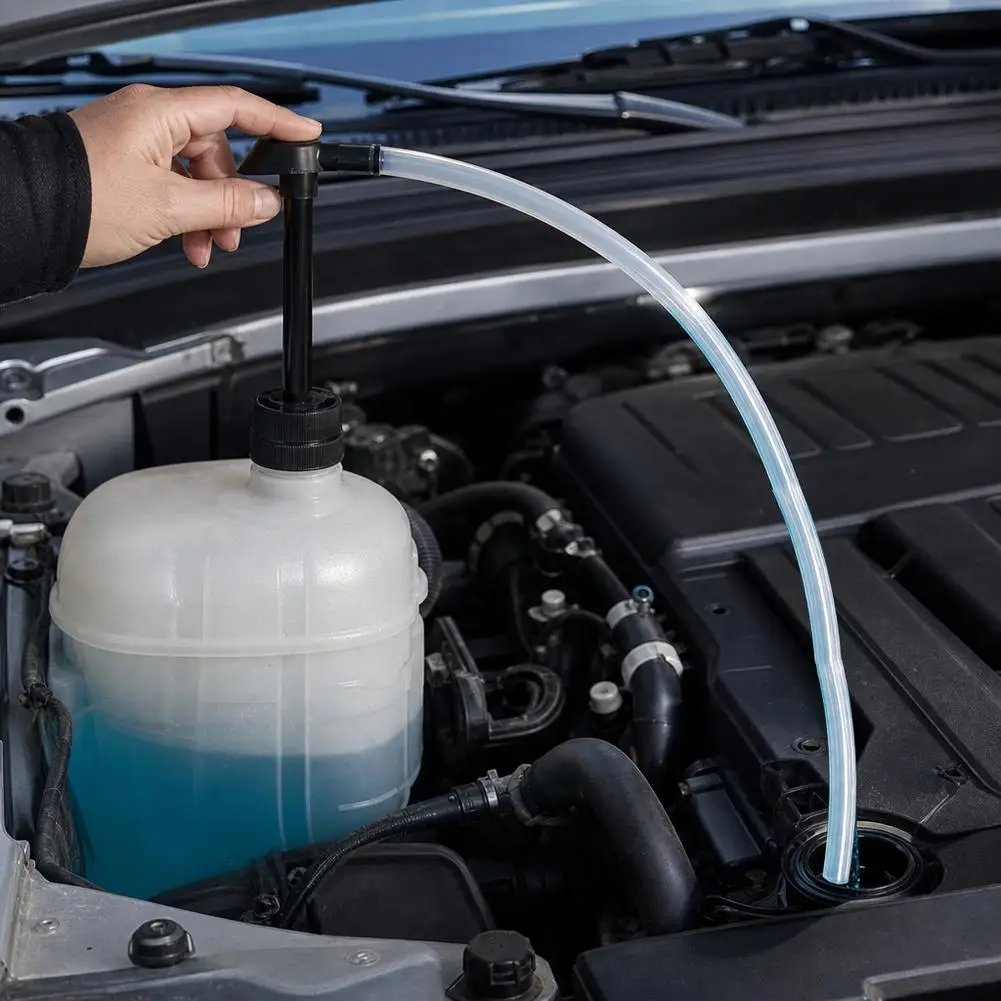 Schmiermittel-Transferpumpe für Gallonen- und Quartflaschen, Getriebeölpumpe, Manuelle Transferpumpe mit Schlauch für Differentialgetriebe – Detail 7