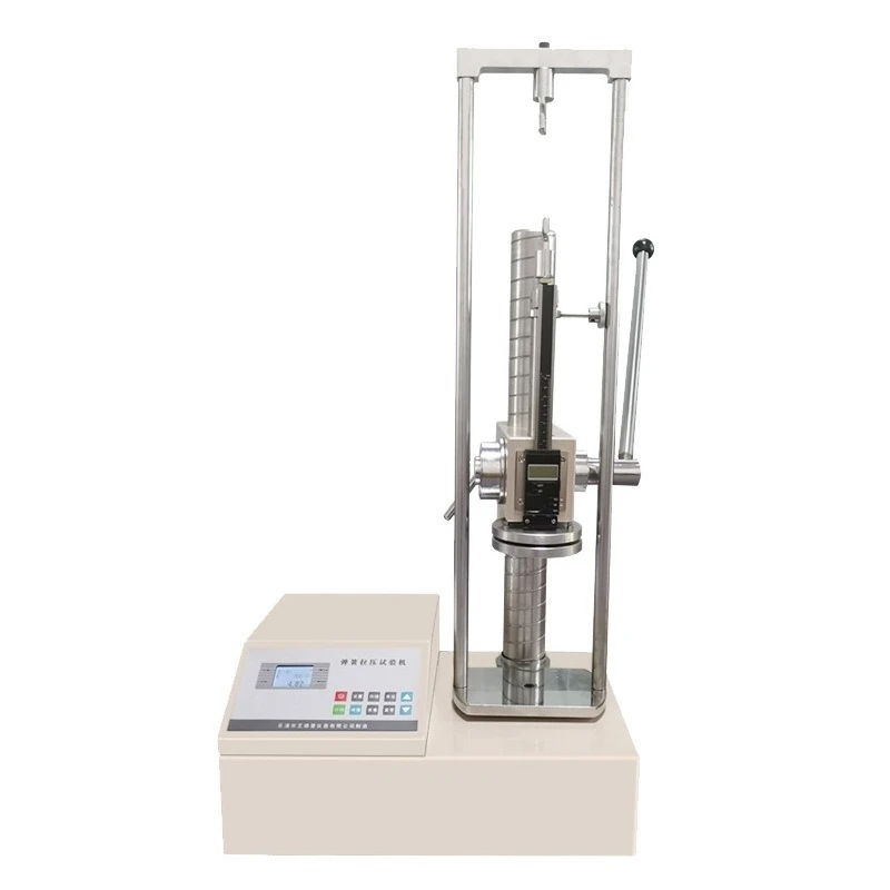 Digital spring tensile and compression testing machine rubber compression  pressure performance tester spring bracket