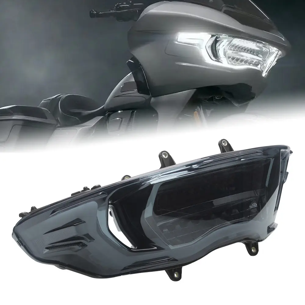 

All-in-One LED Headlight Assembly For Harley Touring Road Glide CVO/SE ST FLTRX FLTRXSE FLTRXSTSE 2023-up Motor Front Headlamp