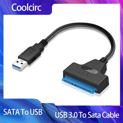 外付けハードドライブhddssd用のCoolstar-2.5インチusb 3.0-sataアダプターケーブル