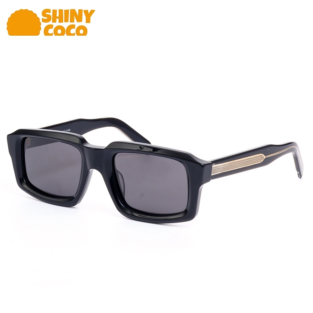 

ShinyCoCo Luxury Brand Street Style Sunglasses With Uv Protection And Sheet Materials Exude Sense Of Sophistication