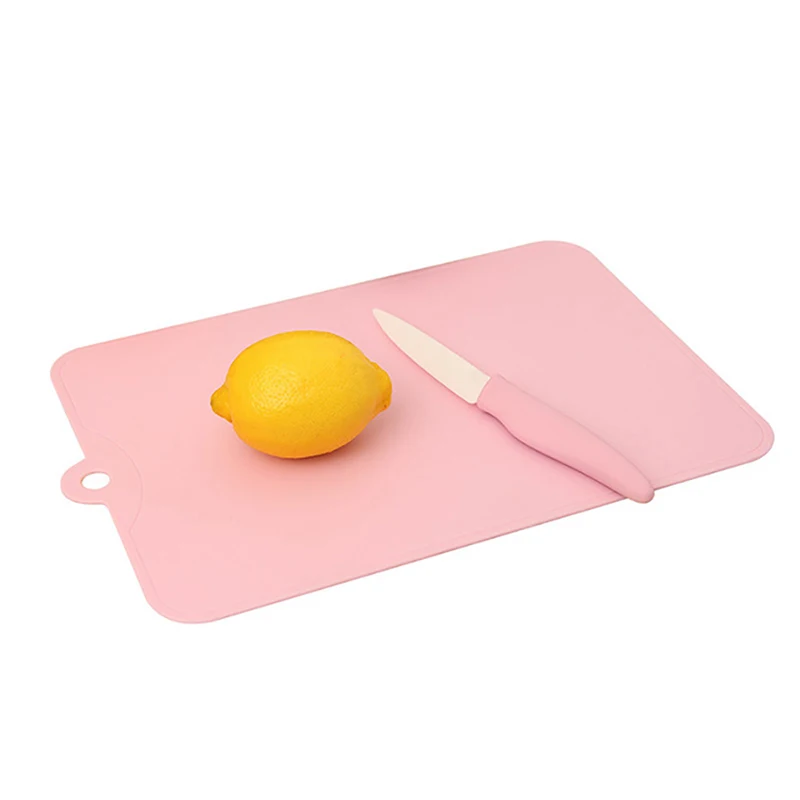 1pcs Non-slip Plastic Cutting Board With Hanging Hole kitchen Chopping Blocks for Vegetable Meat Fruit Household Chopping Board