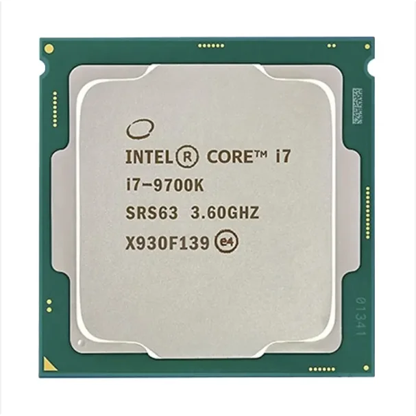 New I7-9700K I7-9700 I7-9700F I7-9700KF I7-9700T Processors for Desktop LGA1151 Boxed and Tray Processor