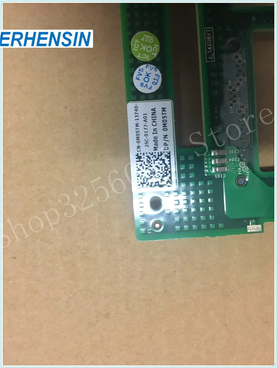 Genuine FOR DELL M05TM SAS 8X3.5'' Backplane For PowerEdge T320 T420 T620 100% Test OK Free Shipping