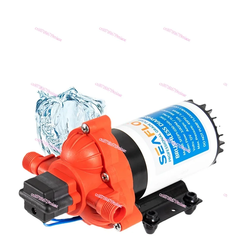 

Brushless Water Rv Diaphragm Automatic 12v24v Dc Industrial Supercharged Marine Self-Priming Pump Yacht