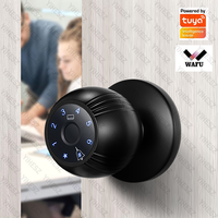 WAFU Tuya Biometric Smart Door Lock Electronic Lock Fingerprint Password APP Keyless Security Door Entry Home House Apartment