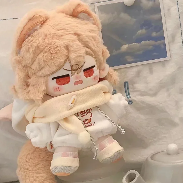 [В наличии] 20 см игрушка Genshin Impact Kaveh Plushie, набивная хлопковая кукла, фигурки, модели талисманов, игрушки, отправка друзьям для взрослых